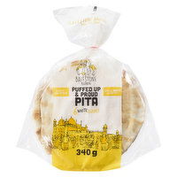 Bakestone Brothers - Puffed Up & Proud Pita ThinStyle, White Small, 340 Gram