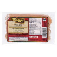 Harvest - Naturally Smoked Wieners, 450 Gram