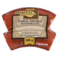 Harvest - Garlic Coil Sausage, 500 Gram