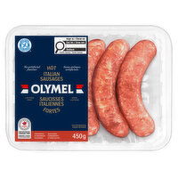 Olymel - Hot Italian Sausages, 450 Gram