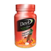 Dex 4 - Glucose Tablets Tropical Fruit, 50 Each