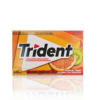 Trident - Tropical Twist Sugar Free Gum, 1 Each