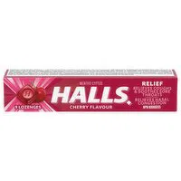 Halls - Cough Lozenges - Cherry, 1 Each