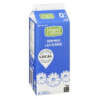 Island Farms - Skim Milk, Fat Free, 2 Litre