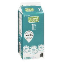 Island Farms - 1% Milk, 2 Litre