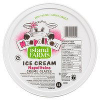 Island Farms - Ice Cream Neapolitan, 4 Litre