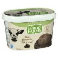 Island Farms - Rich Dark Chocolate Ice Cream, 1.65 Litre