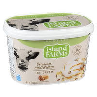 Island Farms - Classic Ice Cream Pralines & Cream, 1.65 Litre