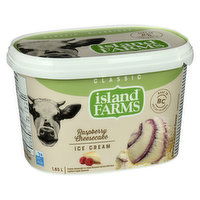 Island Farms - Classic Raspberry Cheesecake Ice Cream, 1.65 Litre