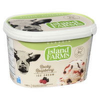 Island Farms - Rocky Raspberry Ice Cream, 1.65 Litre