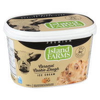 Island Farms - Premium Ice Cream Caramel Cookie Dough, 1.65 Litre