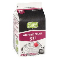 Island Farms - Whipping Cream 33% M.F., 473 Millilitre