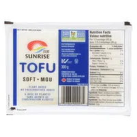 Sunrise - Blue Label Tofu Soft, 300 Gram