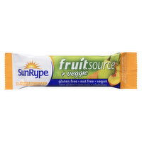 SunRype - Fruit Source + Veggie, Peach Pear Carrot Bar, 37 Gram