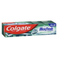 Colgate - MaxFresh Toothpaste - Clean Mint Breath Strips