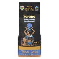 Tribal Java - Serene Dark Decaffeinated Organic Bean, 340 Gram