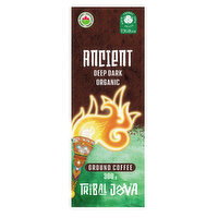Tribal Java - Ancient Deep Dark Organic Ground Coffee, 300 Gram