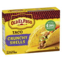 Old El Paso - Taco Shells - Crunchy, 125 Gram