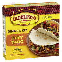 Old El Paso - Soft Taco Dinner Kit, 400 Gram