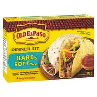 Old El Paso - Hard & Soft Taco Dinner Kit, 340 Gram