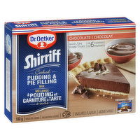 Dr. Oetker - Shirriff Chocolate Pudding & Pie Filling, 180 Gram