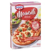 Dr. Oetker - Momenti Pizza, Tomato & Mozzarella, 185 Gram