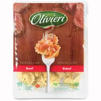 Olivieri - Tortellini Pasta Beef, Fresh, 350 Gram