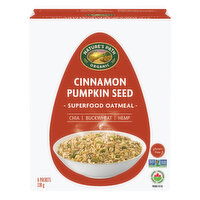 Nature's Path - Cinnamon Pumpkin Seed Oatmeal, 6 Each