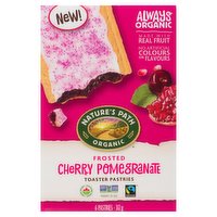 Nature's Path - Frosted Cherry Pomegranate Toaster Pastries, 6 Each