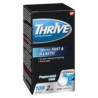 Thrive - Nicotine Replacement Lozenges - Mint, 2mg, 108 Each