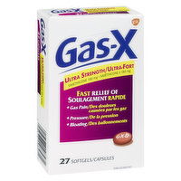 Gas-X - Ultra Strength Anti Gas Tablets - Softgels, 27 Each