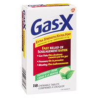 Gas-X - Extra Strength Anti Gas Tablets - Peppermint, 1 Each