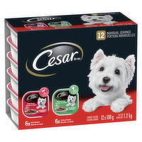 Cesar - Entrees Dog Food Turkey & Beef, 12 Each