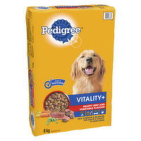 Pedigree - Vitality+ Dog Food Beef Flavor, 8 Kilogram