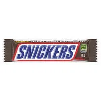 Snickers - Peanut Milk Chocolate Candy Bar, Full Size Bar, 52 Gram