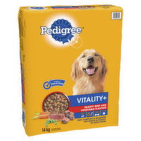 Pedigree - Vitality+ Dog Food - Hearty Beef & Vegetable, 14 Kilogram