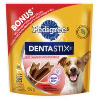 Pedigree - Pedigree Dentastix Small Dog Beef, 553 Gram