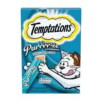 Whiskas - Temptations Creamy Puree Lickable Cat Treats, Tuna