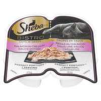 Sheba - Perfect Portions Salmon Chunks in Gravy, 75 Gram