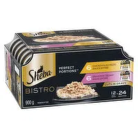 Sheba - Perfect Portions Chicken and Salmon, 12 Each