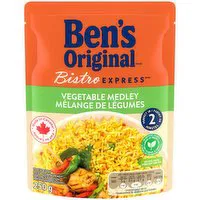 Ben's Original - BISTRO EXPRESS Vegetable Medley Rice Side Dish, 250 Gram