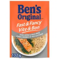 Ben's Original - FAST & FANCY Fine Herb & Wild Rice Side Dish, 132 Gram