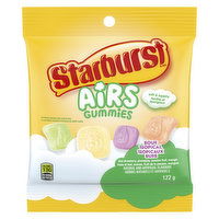 Starburst - Airs, Sour Fruit Gummy Candy, Sharing Bag, 122 Gram