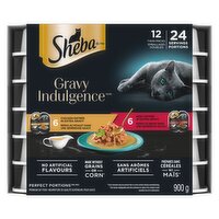 Sheba - Gravy Indulgence Pack, Chicken & Beef, 900 Gram