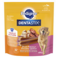 Pedigree - Dentastix Dual Flavour Dog Treats, 607 Gram
