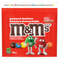M&M's - Peanut Butter Candies, Party Size, 488 Gram