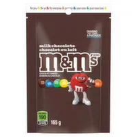 M&MS - Milk Chocolate, 165 Gram