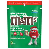 M&M'S - Holiday Blend Chocolate Candies, Sharing Size, 165 Gram