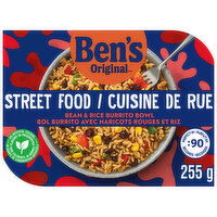 Ben's Original - Street Food Bean & Rice Burrito Bowl, 255 Gram