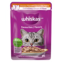 Whiskas - Cuts in Gravy Chicken Pouch, 85 Gram